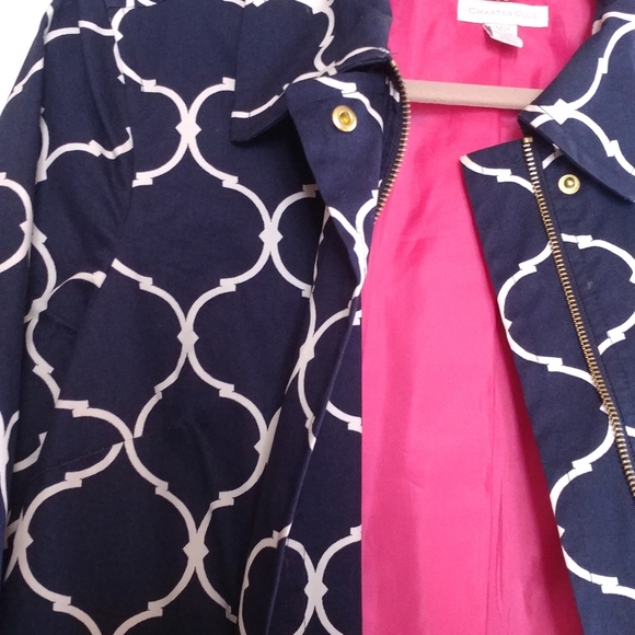 Charter club jacket, L, excellent condition, blue - Picture 5 of 6